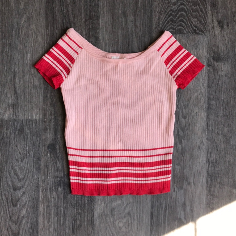 LA HEARTS / candy crop top 💞